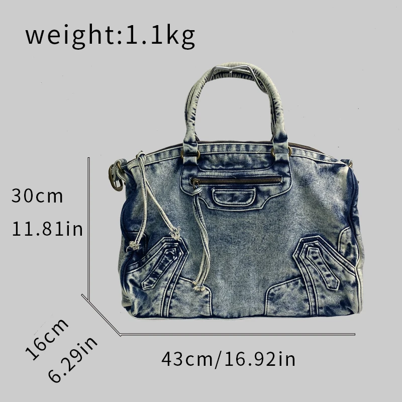 Luxury Brand Women's Handbags Large Capacity Canvas Tote Bag 2024 Fashion Shoulder Motorcycle Bag Printed Tote Bag ZADI
