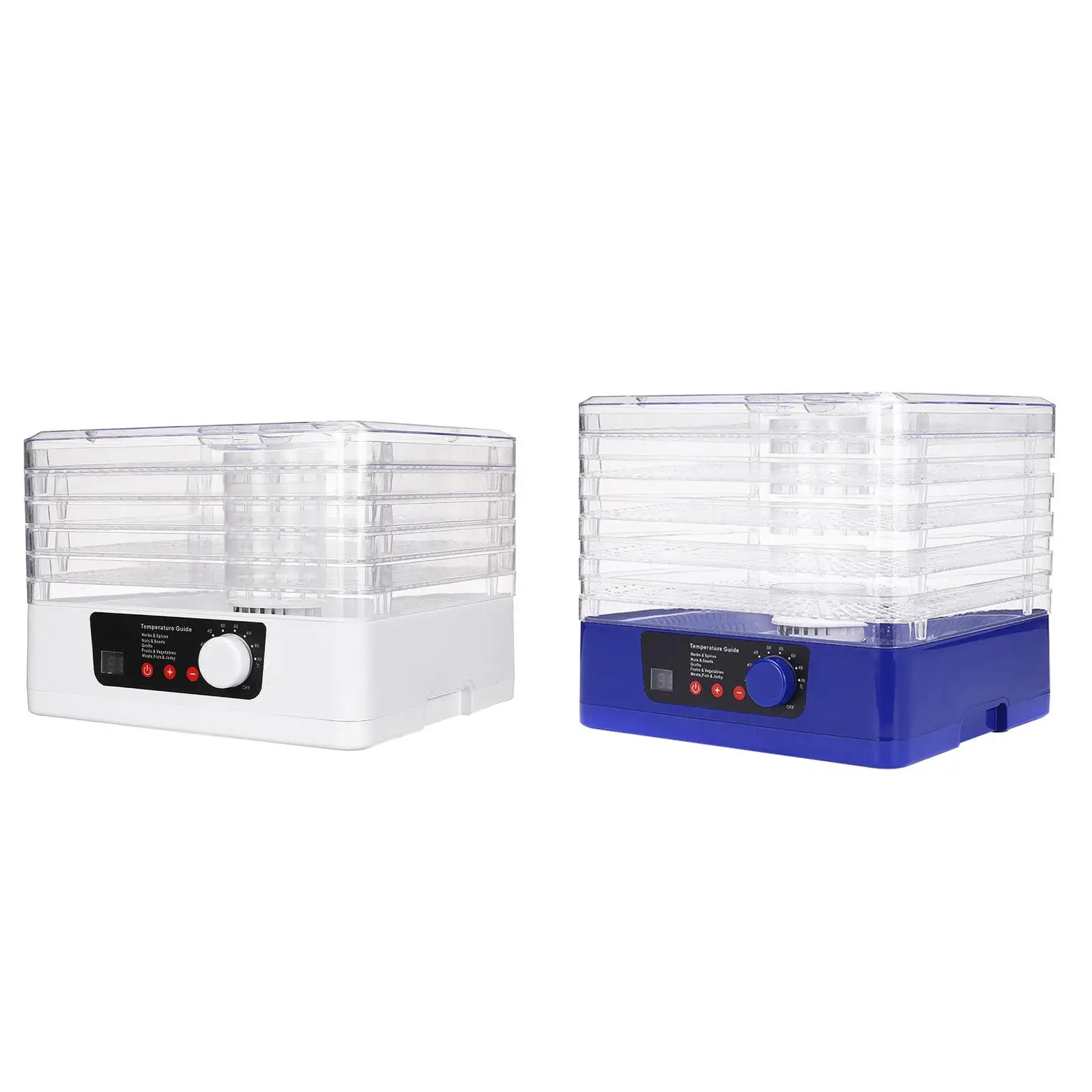 Electric Food Fruit Machine Fruit Dryer Large 5-tray Dehydration Portable 350W Power Saving 110V Dried Machine for Pet Food