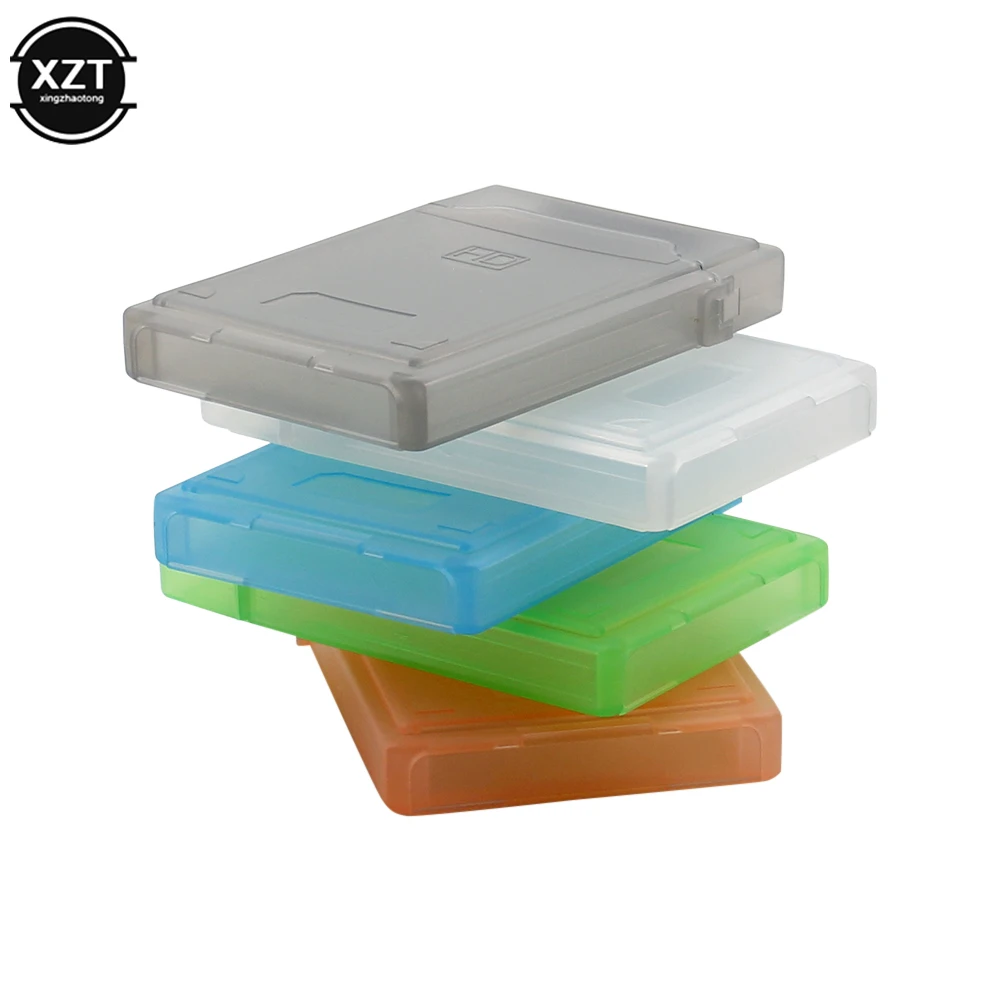 HDD Enclosure 2.5 inch IDE SATA Hard Disk Drive Protection Storage Box Cover