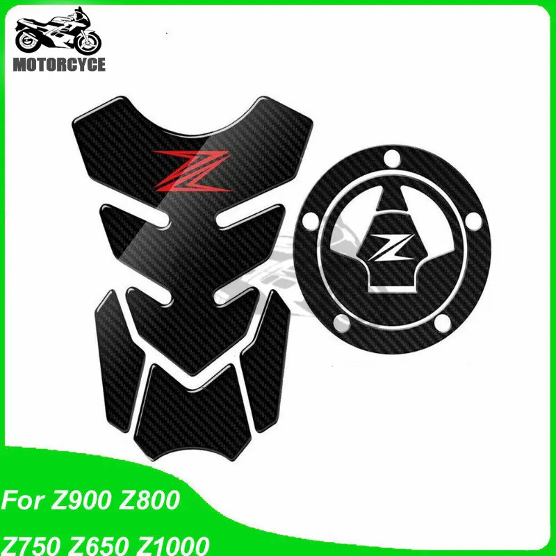 Suitable for Z900 Z800 Z750 Z650 Z1000 3D Gas Tank Pad Protector Sticker Fish Bone Resin Glue Sticker Motorcycle Accessories uv liquid curved full glue screen protector for oppo find x7 ultra