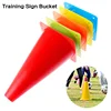 5Pcs 23CM Football Training Cones 9Inch Soccer Sign Bucket Barrier Kids Adults Springback Marking Cup Symbol Sports Accessories 2