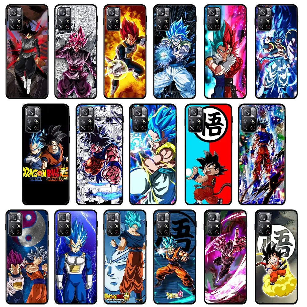 Силиконовый чехол RK-65 Vegeta Goku для Huawei Mate 20 P20 P30 P40 Nova 2 2i 3 3i 4E Lite Pro