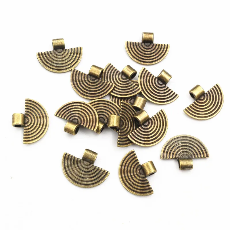 20pcs 20x16mm 청동 골동품 실버 컬러 팬 수제 매력 펜던트 DIY 쥬얼리 제작 액세서리 팔찌 목걸이