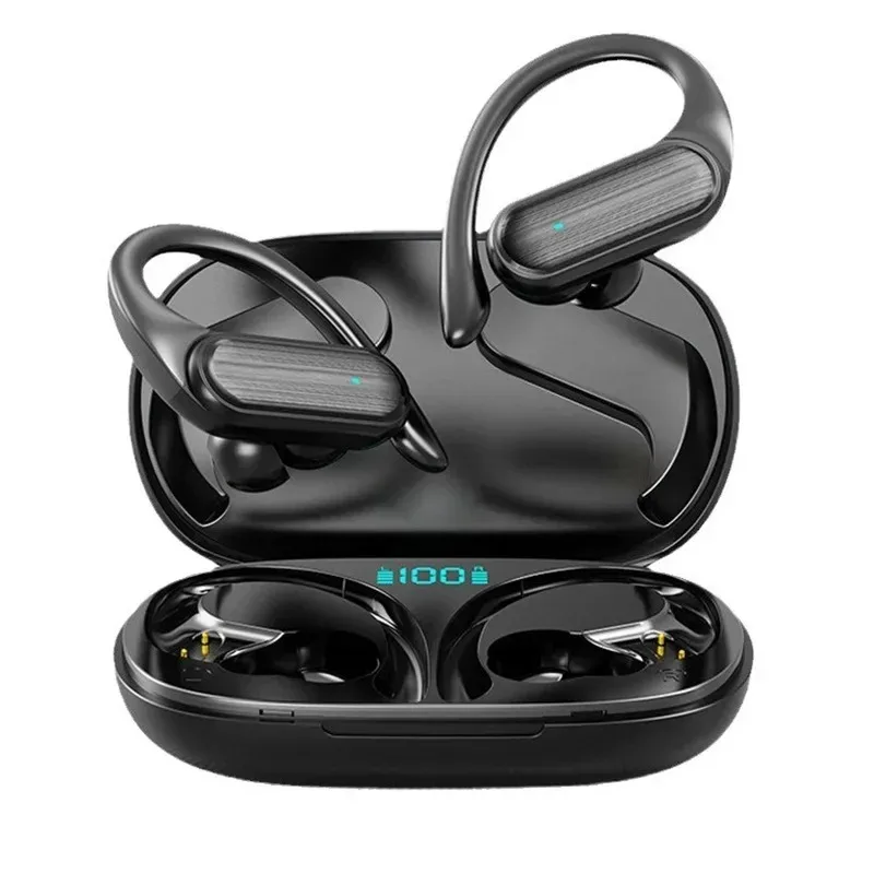 Wireless Bluetooth A520 Ear Hanging Earphones with High Definition Stereo Touch High Quality Sweatproof Gaming Music Low Latency 2
