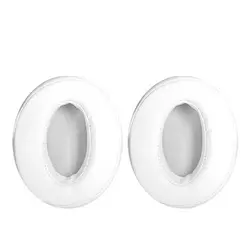 Premium Replacement Earpads - Cushioned Ear Pads Cover (Set of 2) (White)