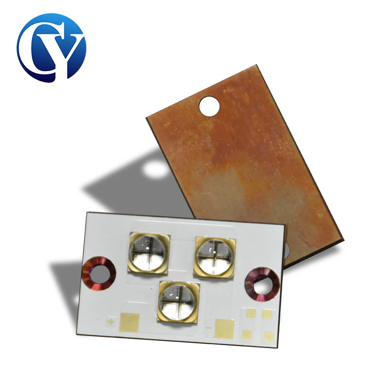 30W UV LED Light Curing Lamp Module 6565 365nm 385nm 395nm 405nm 3D Label Inkjet Printer Glue Resin Bottle Ink Curing PCB