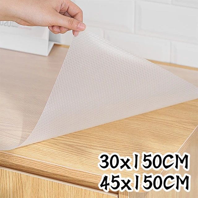 Waterproof Drawer Mat Shelf Liner for Kitchen Cabinet Cupboard EVA  Oil-proof Placemat Closet Table Non-slip Mat