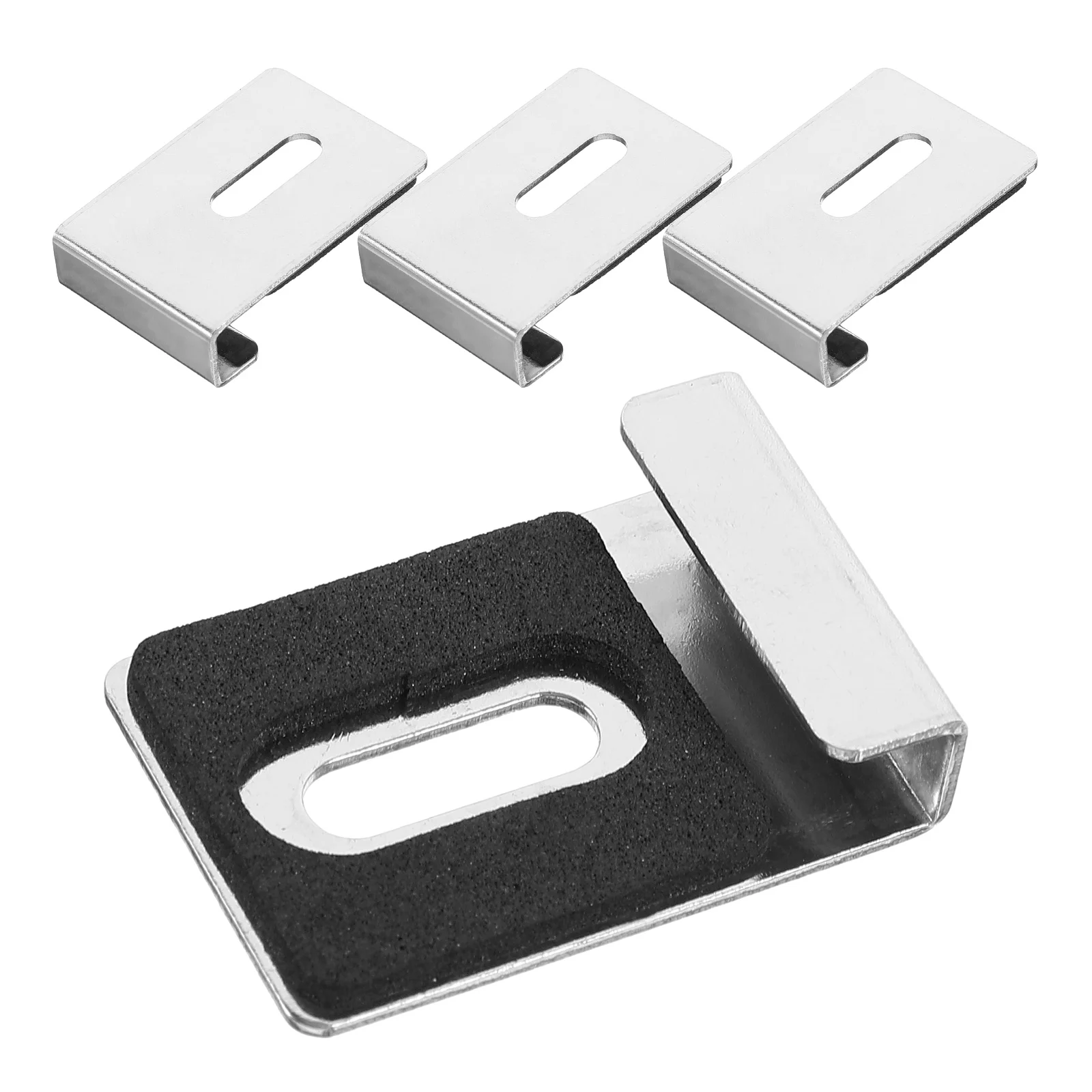 Wall Mounted Mirror Clip Hanging Hardware Clips Holders for Mounting 4 Pcs hanging hooks,wall hooks,picture frame hangers