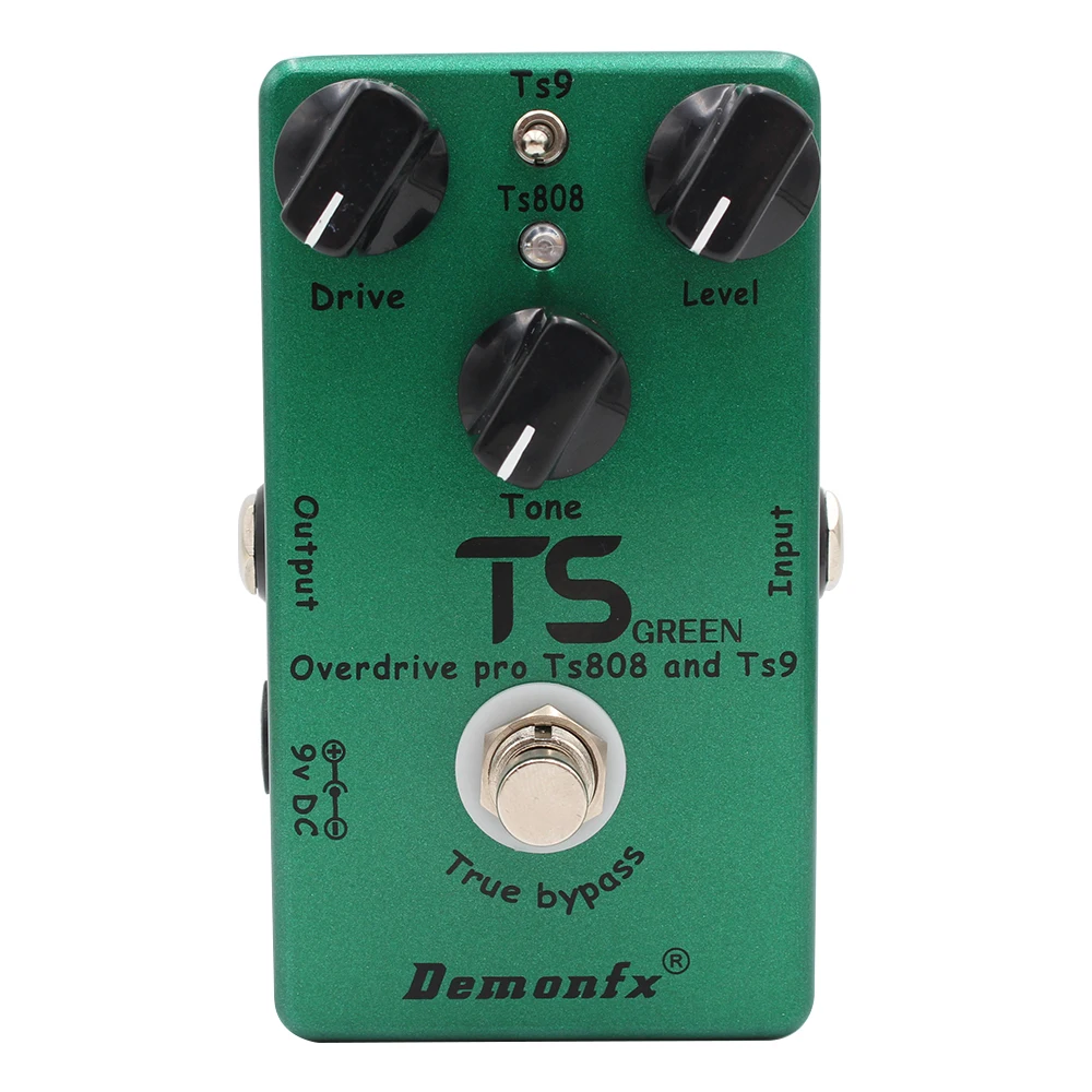 Demonfx TS GREEN High Quality Combine TS9 And TS808 Overdrive