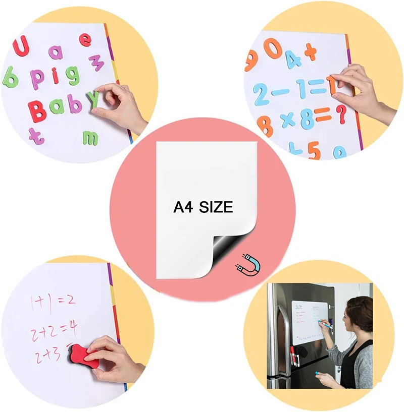 EVA Foam Magnetic Letters Uppercase Lowercase Learning Numbers For Toddlers Learning Spelling Counting Educational Set 4