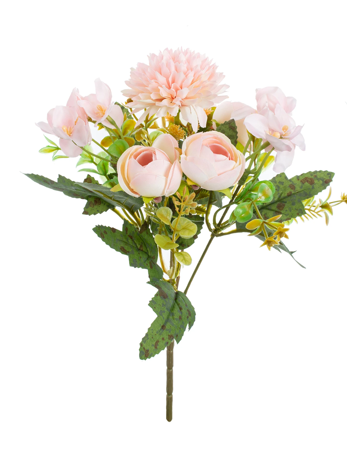 Künstliche Blume Tee Knospen Hortensie Hause Vase Tisch Outdoor Garten Kranz Hochzeit Brautstrauß Festival Diy Geschenk Requisiten Dekor – Detail 7