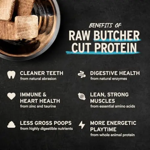 Freeze Dried Cat Food Raw Mini Patties Complete Meal or Topper Easy to Portion and Rehydrate High Protein Grain Free Dry Cat Fo - Image 4