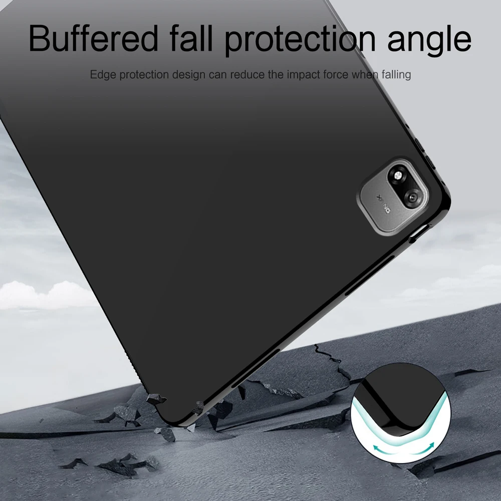 Premium Soft TPU Silicone Protective Tablet Case