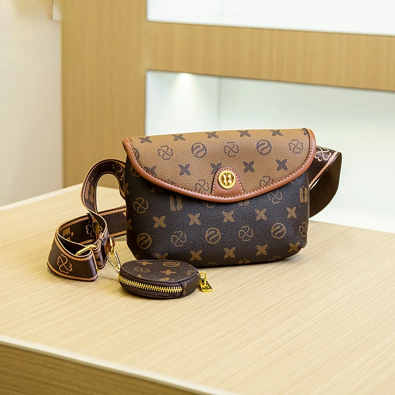 Louis Vuitton Pattern Print Crossbody Bag