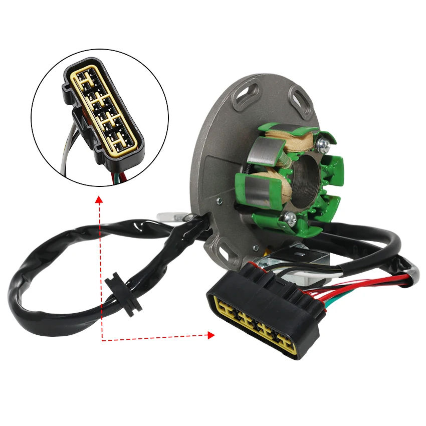 

800086796 Motorcycle Magneto Engines Stator Coil For Husqvarna CR125 1998 1999 2000 2001 2002 2003 2004 2005 2006 2007 Moto