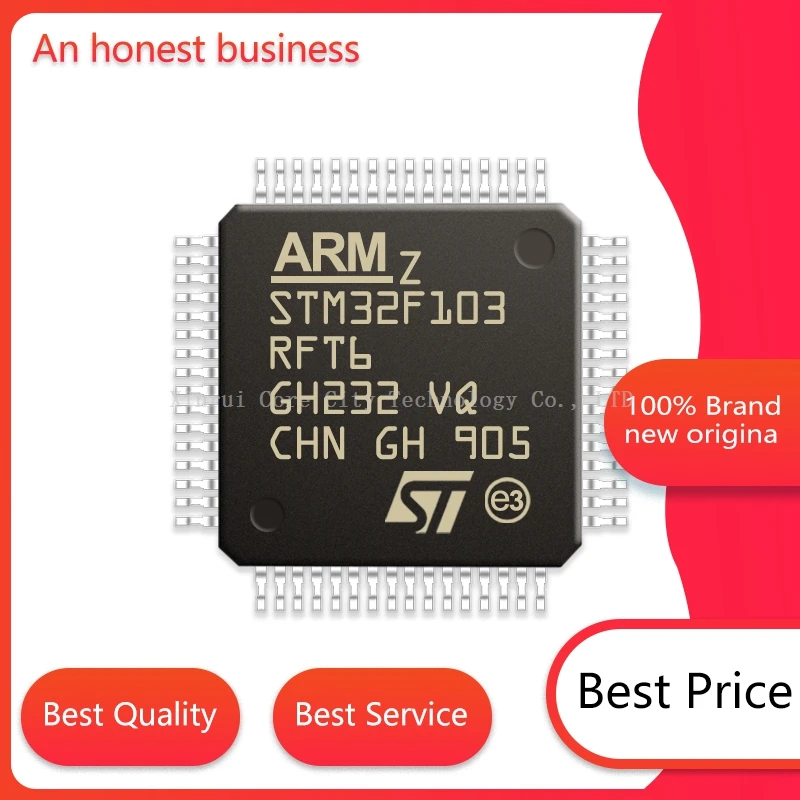 

100%New STM32F STM32F103 STM32F103RF STM32F103RFT6 Original Genuine Spot, Single-chip