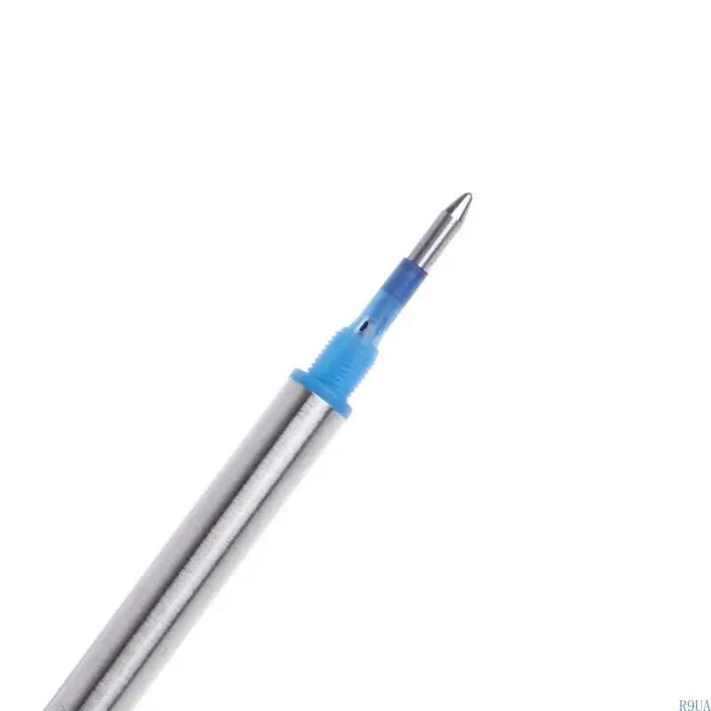 R9UA Jinhao 롤러 볼 롤러 볼 펜 리필 카트리지 블루 블랙 잉크 0.7mm