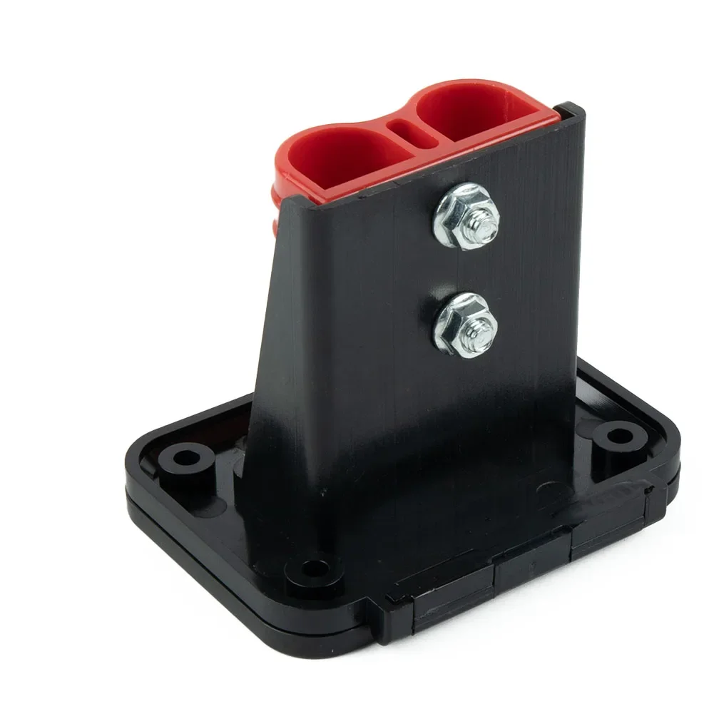 1pc For Anderson Plug Flush Mount Bracket Panel Cover Charging Battery Connector 120A 2pin For Caravan Boat Truck Accessories