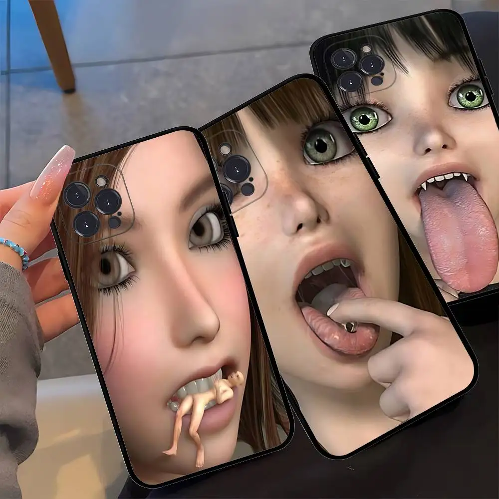 Punk Chic Phone Case - Cool Girl Edition