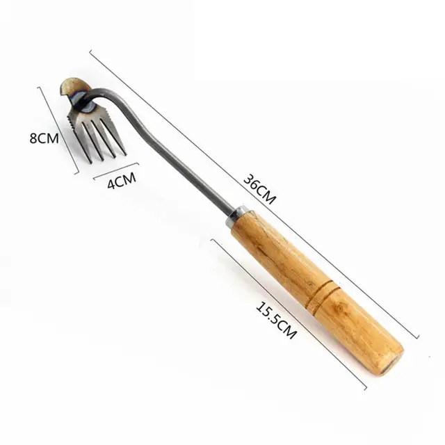 Gyomhúzó Újrahasznosítható Kényelmes, Erős, Könnyű Művelet Kopásálló Húzó Vas Füves Gyökér Eltávolító Kertész Szerszám Otthoni Ellátás - Image 6