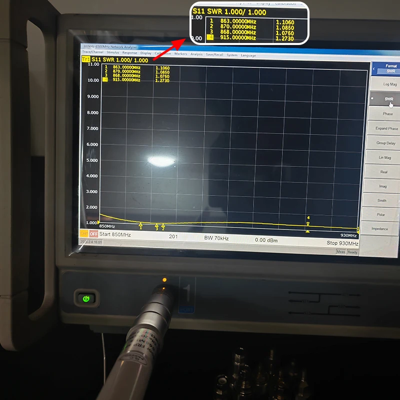 NB-IoT 868MHZ 915MHZ 야외용 고이득 유리섬유 안테나 (Meshtastic 핫스팟 무선 모듈 통신용)