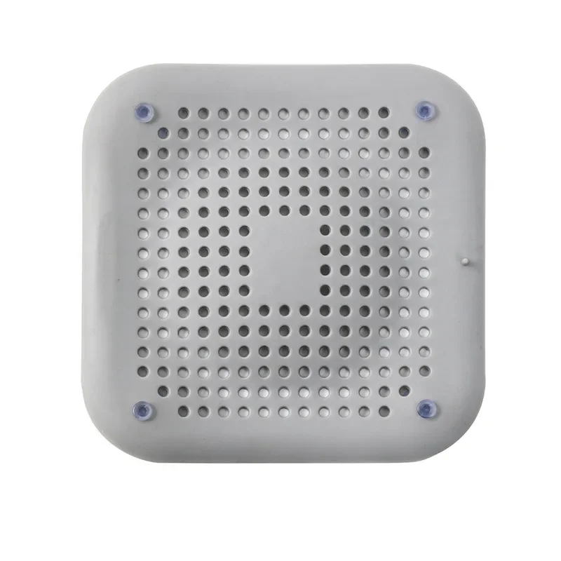 5PCS Kitchen Sink Filter Hair Filter Bathroom Silicone Hair Anti Clogging Suction Cup Floor Drain Cover Home Accessories