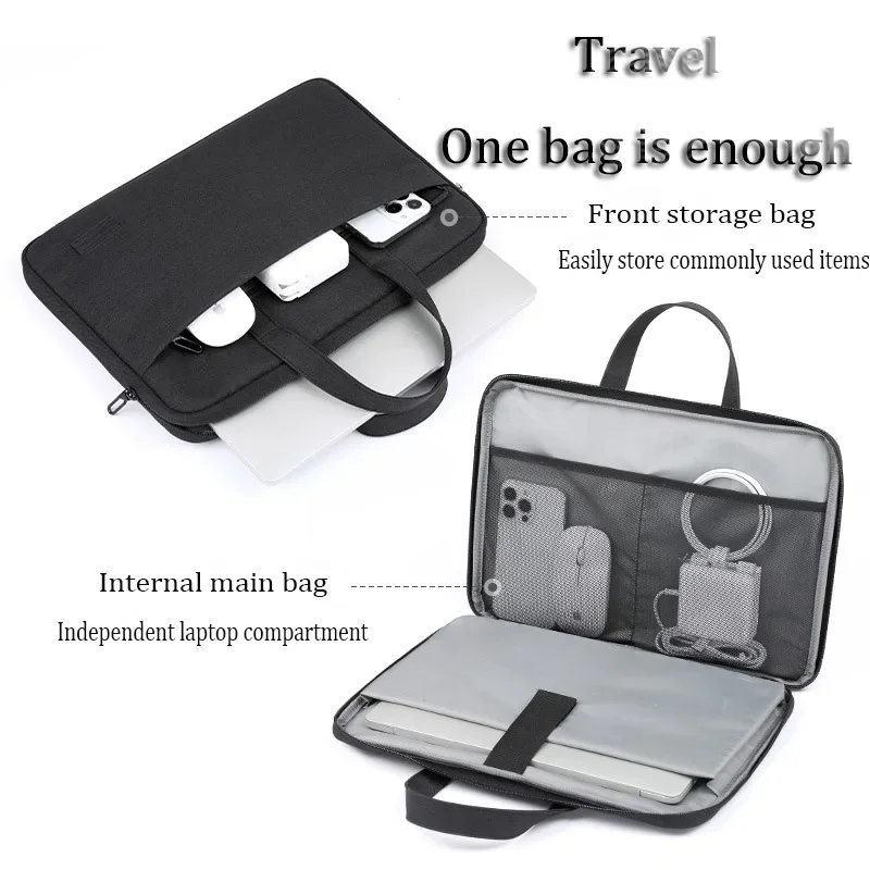 Laptop Bag Computer case Notebook Bag laptop sleeve For 13 14 15 17 Inch Macbook Air Pro HP Huawei Asus Dell