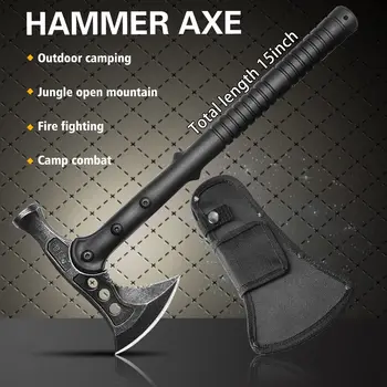 2 in 1 Tactical Camping Axe 1