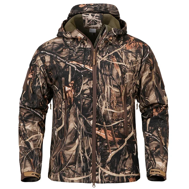 Silent Camo Softshell Hunting Jacket 8