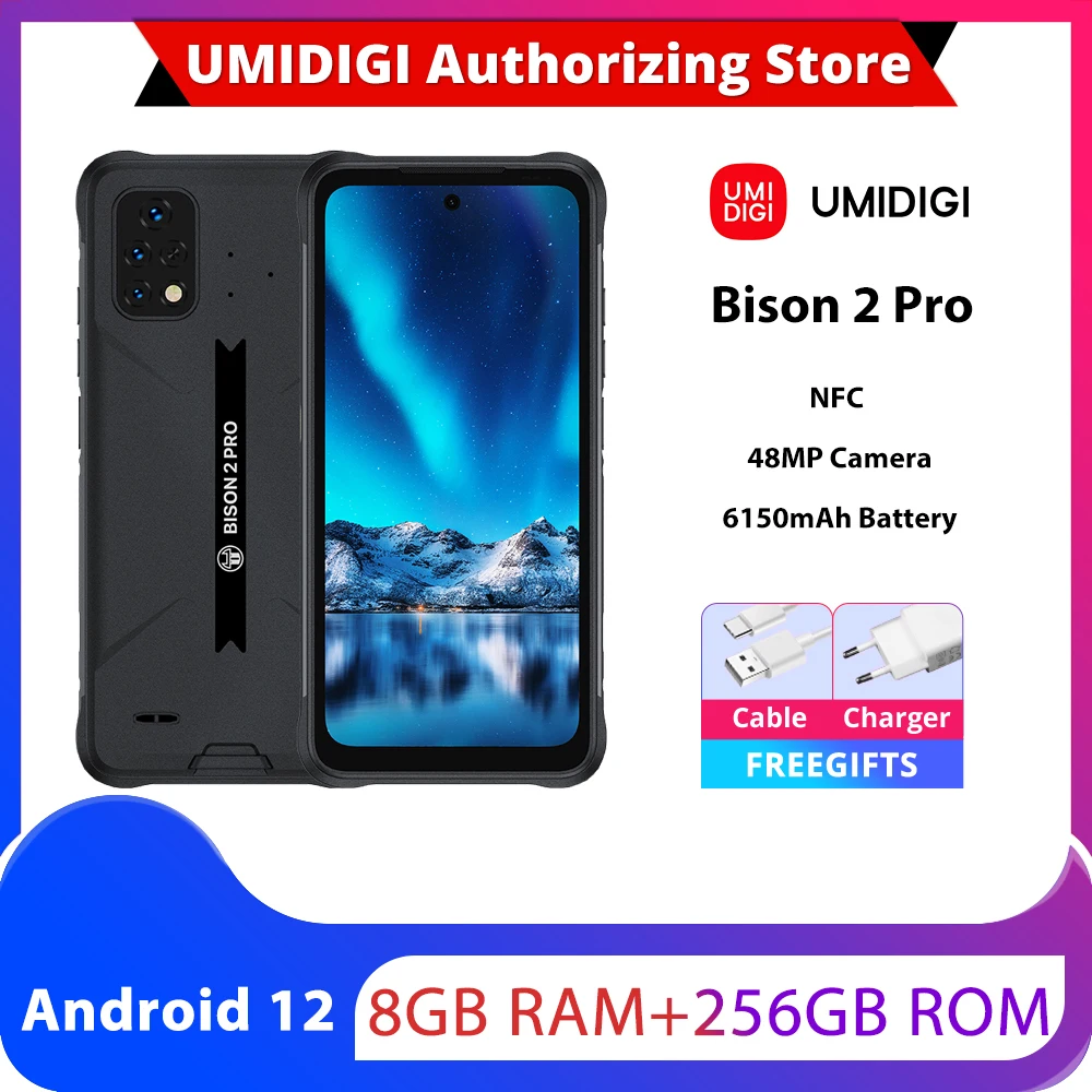 UMIDIGI-BISON-2-Global-Version-4G-Rugged-Phone-6GB-128GB-Bison-2-Pro ...