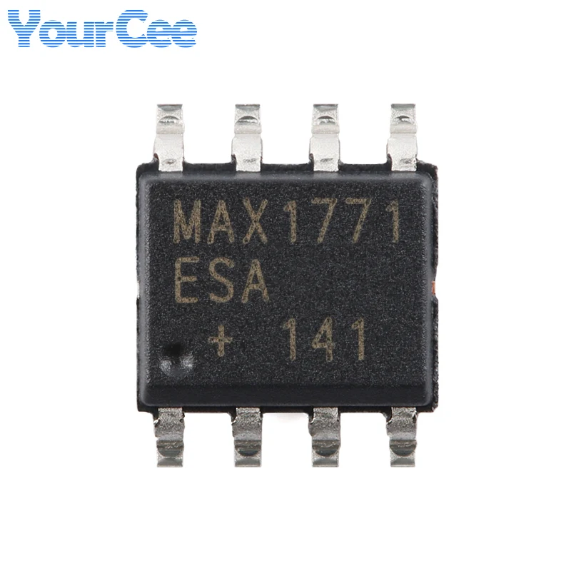 Max1771 Max1771Esa + T Soic-8 12V O Circuito Integrato Ic Del Chip Del Controller Iq Boost Dc-Dc Ad Alta Efficienza Regolabile