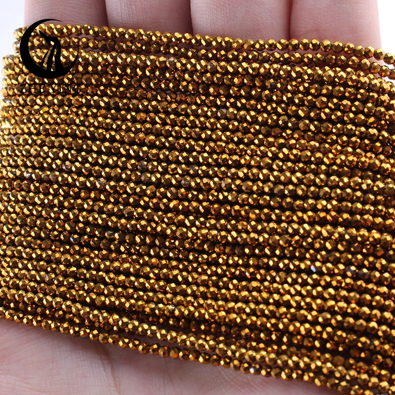 Colorful Faceted 2mm AB Crystal Glass Beads for Jewelry Making and DIY Projects
