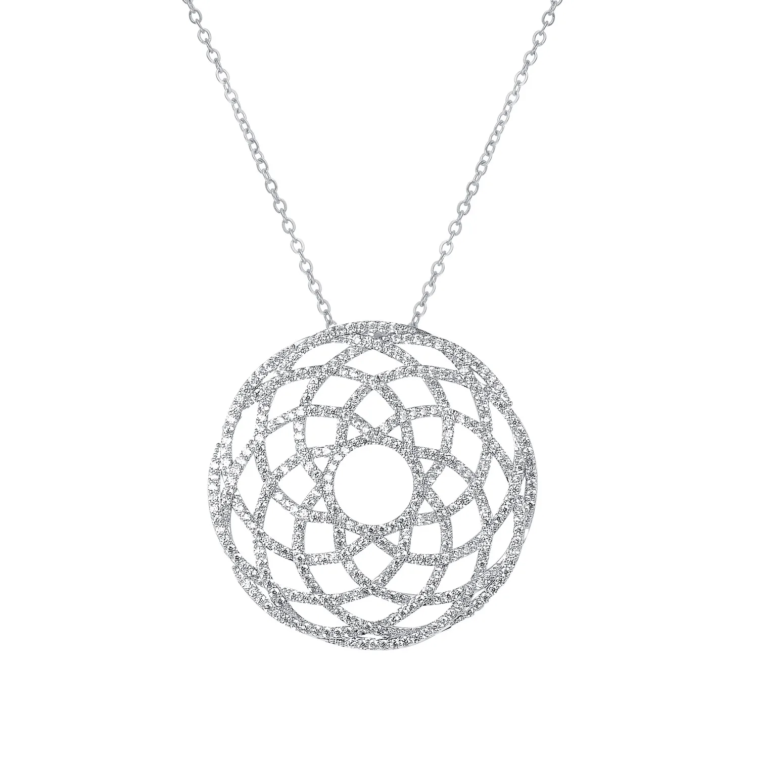 Design Large Pendant Round Female Elegant Banquet Temperament Wife Gift Atmosphere High-End