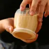 1Pcs Storage Cup​s Pudding Jars Wishing Bottle 100ML 150ML 200ML Glass Bottle High Temperature Resistant with Lid 5