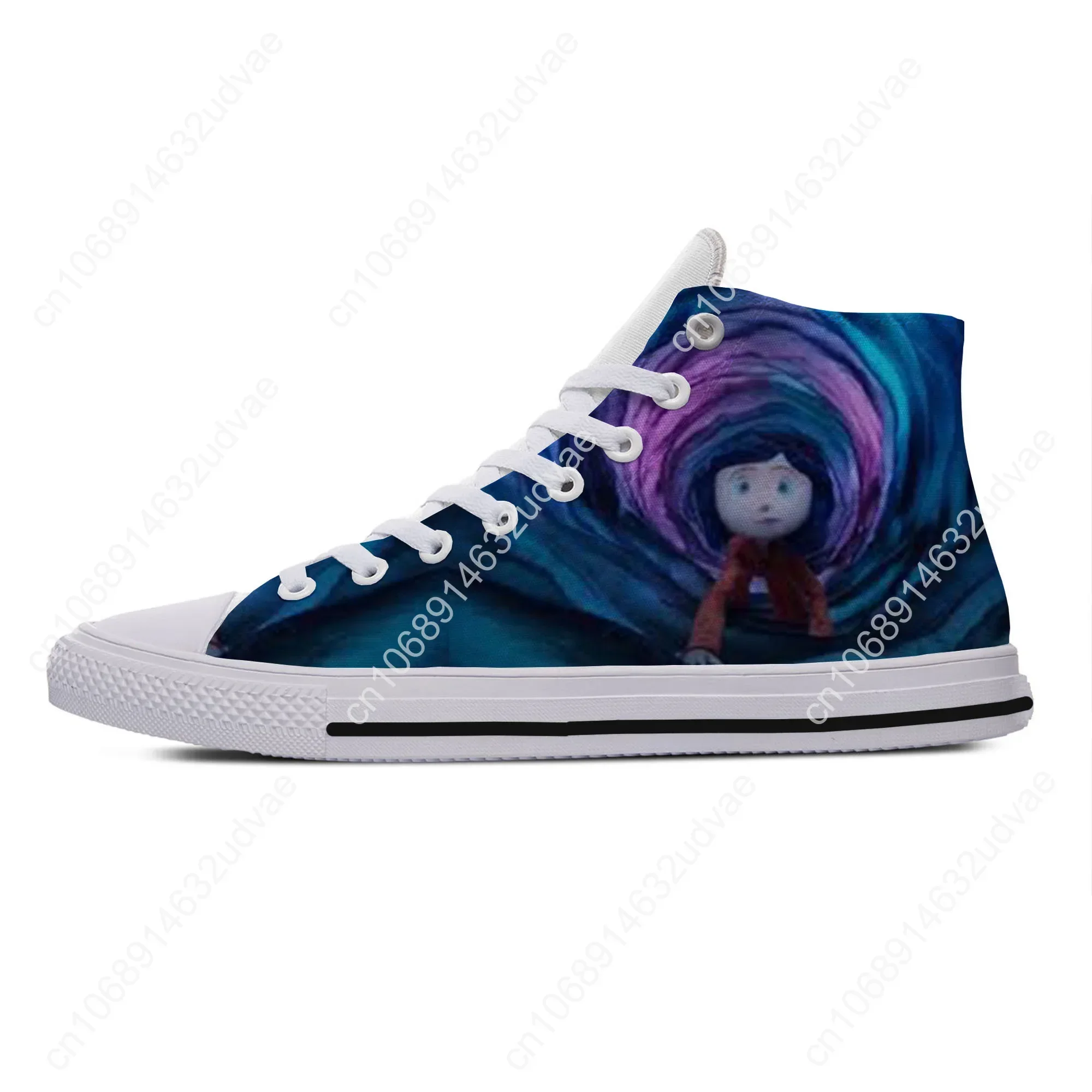 Hot Cool Summer Fashion Sneakers Handiness Casual Shoes Cartoon Cute Funny Men Women Coraline The Secret Door Latest Board Shoes