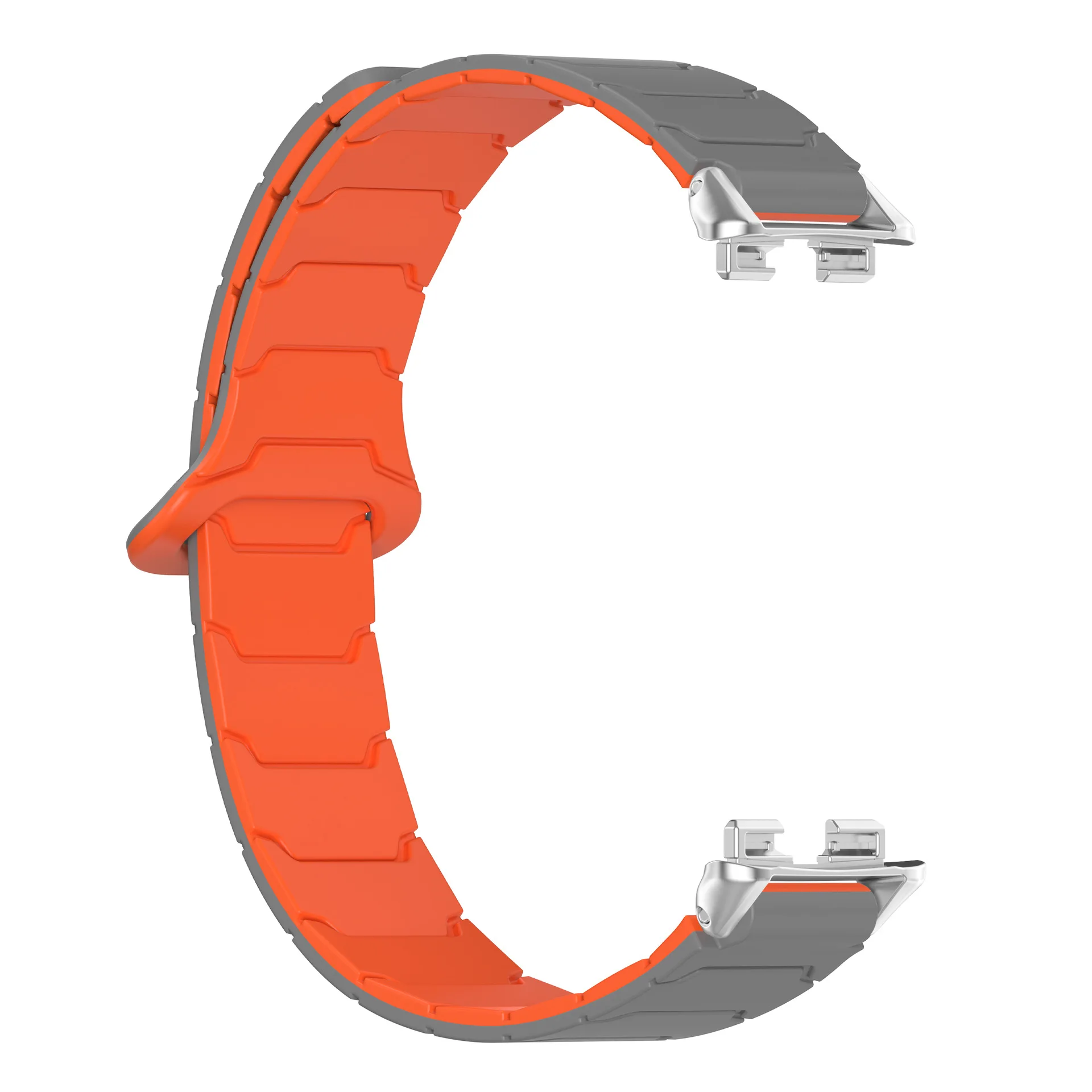 Magnetic Silicone Sport Strap - Breathable and Adjustable Bracelet for Fitness and Everyday Wear