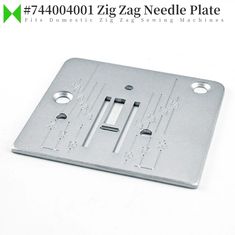 

#744004001 (18317) Игольная пластина подходит для бытовых швейных машин типа «зиг-заг» Babylock Janome New Home Viking Pfaff Bernette Elna NECCHI
