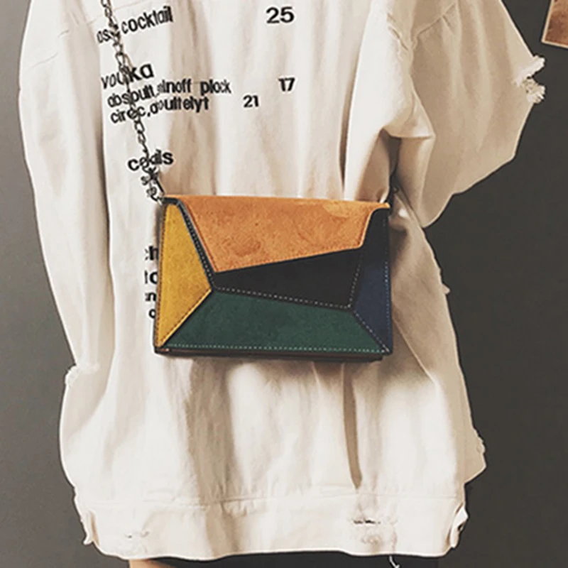 DIY Leather Craft Crossbody Bag Heavy Weight Kraft Paper Sewing Template Pattern Hollowed Sew Stencil 21x14.5x8CM leather sewing kit,leather craft template,sewing template