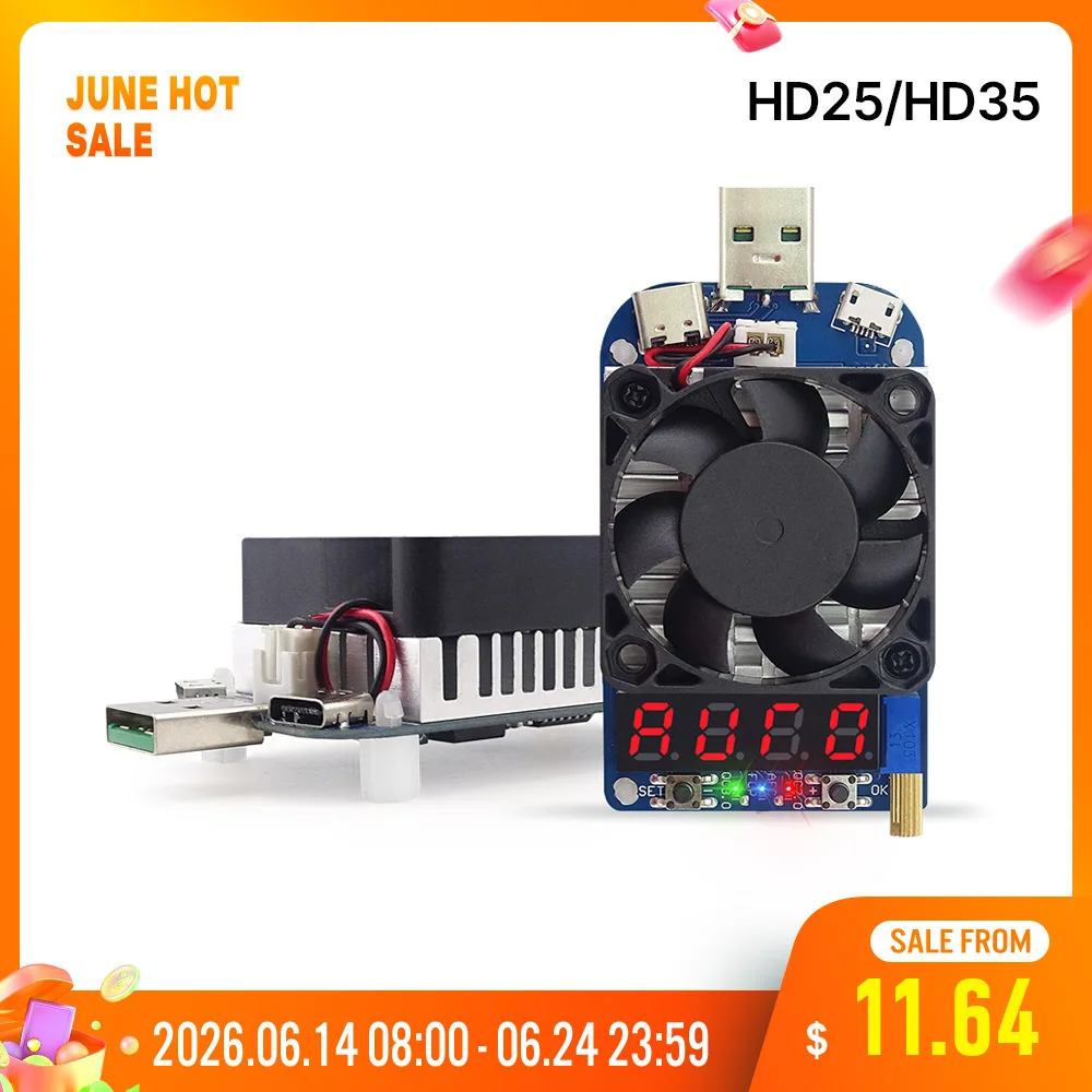 Ladegerät RC HD35/HD25 2S-6S LiPo 1A USB für Drohne Auto