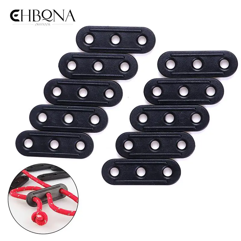 

10Pcs Camping Tent Lock Cord Rope Fastener Tensioners Tightener Tent Repair Bent Runners Outdoor Camping Accessories