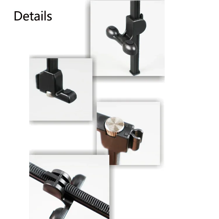 Instrument Microphone Clip Clamp for Violin Mandolin Cello and Wooden Guitar Mic Stand Rackmount Microphone accessories,Microphone clip