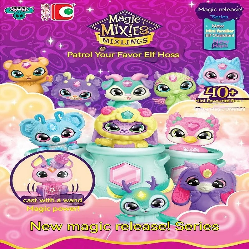 In Stock Magical Toy Magic Mixies Fog Pot Anime Multicolo Mini Magic Pet  Spirit Muse Fog Pot Magic Children's Toys Birthday Gift