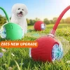 Smart Puppy Interactive Toy Automatic Rolling Dog Ball Rechargeable Intelligent Balls Toy for Dogs New Dog Interactive Ball Toy