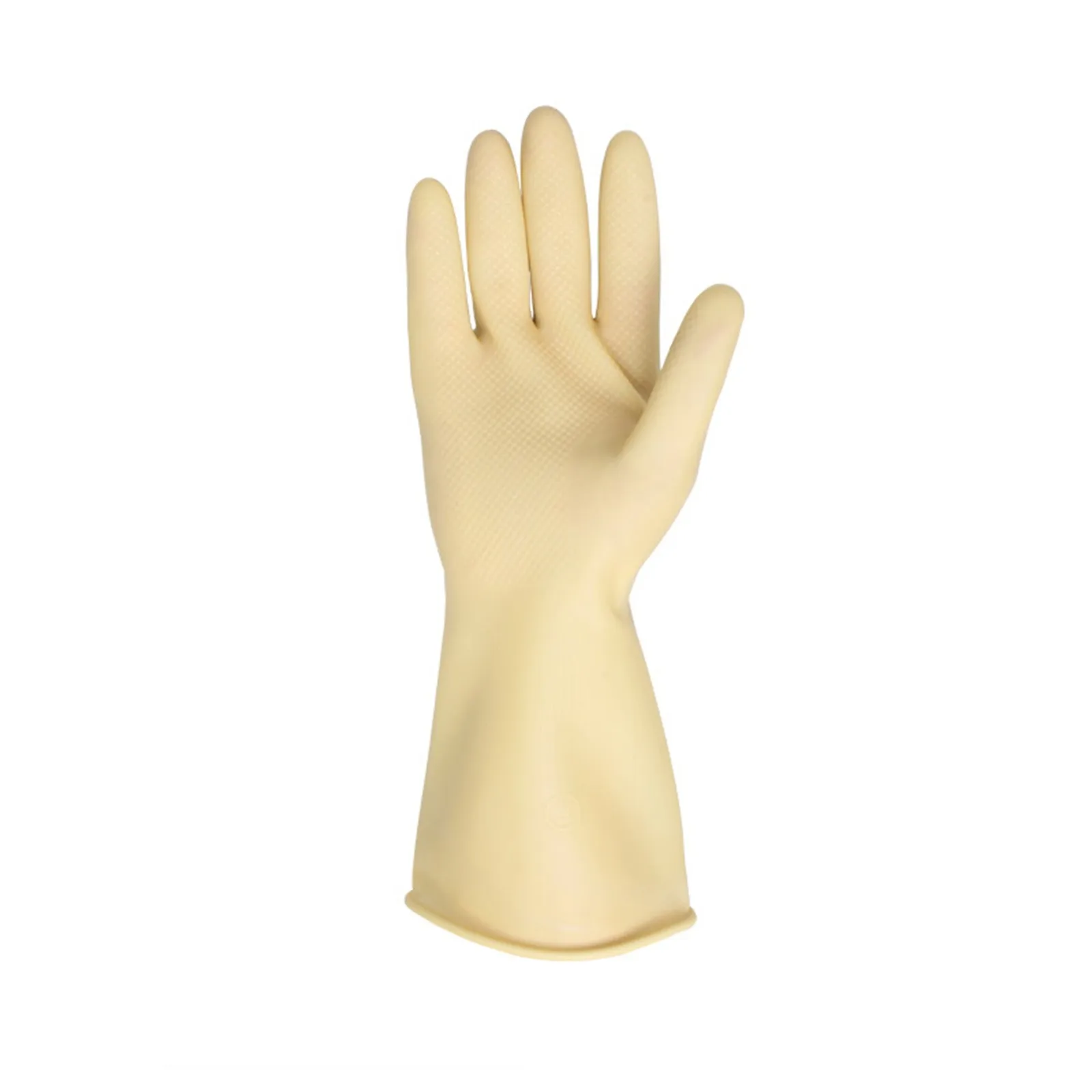1pair Flexible Comfortable Rubber Clean Gloves Red Dish Washing Long Home Bathroom Cleaning Kitchen Accessories