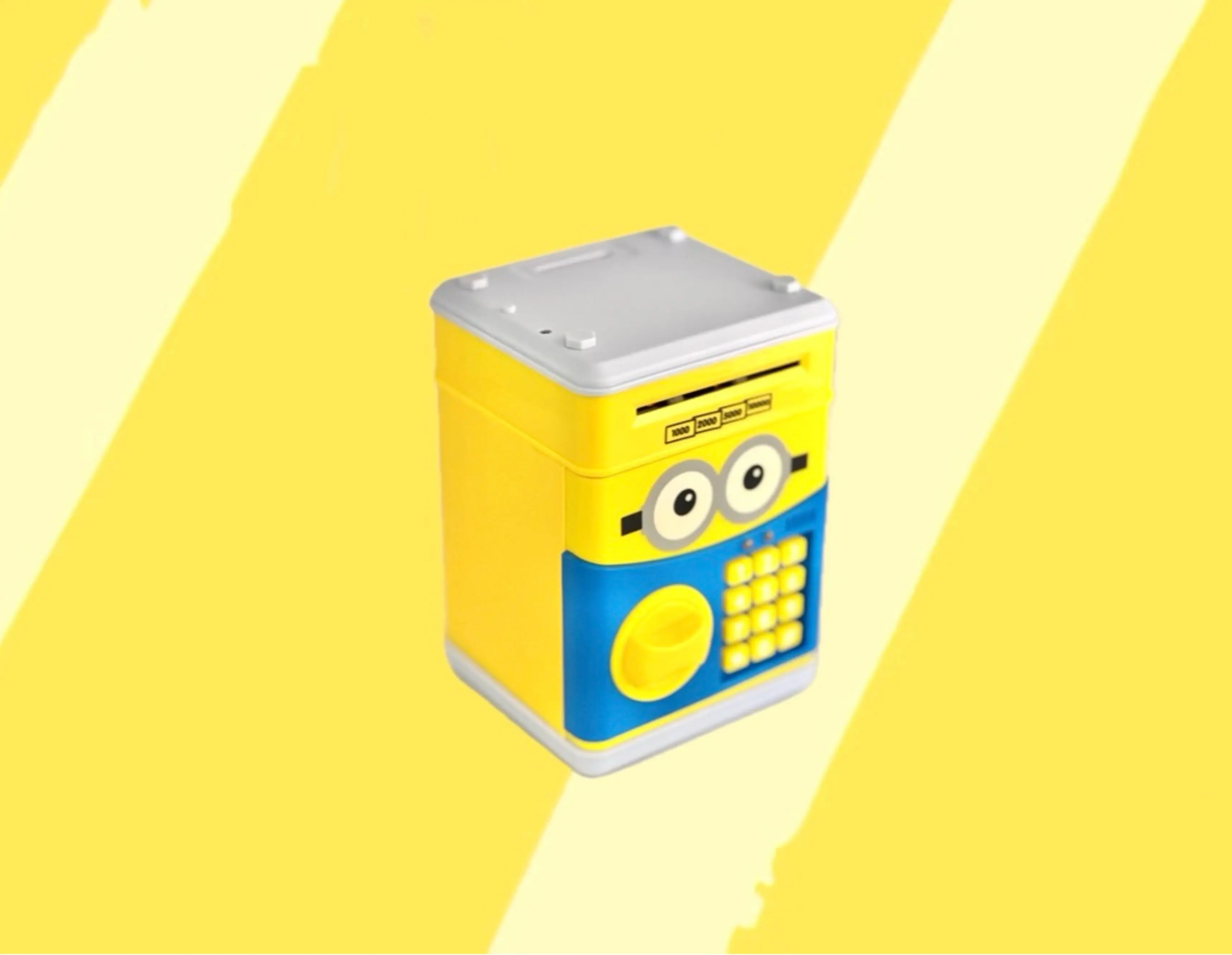 Kids ATM Safe Deposit Box Small Kids Gift Mini Piggy Bank Children safe box Coin Deposit Bank Anti-theft safebox toy