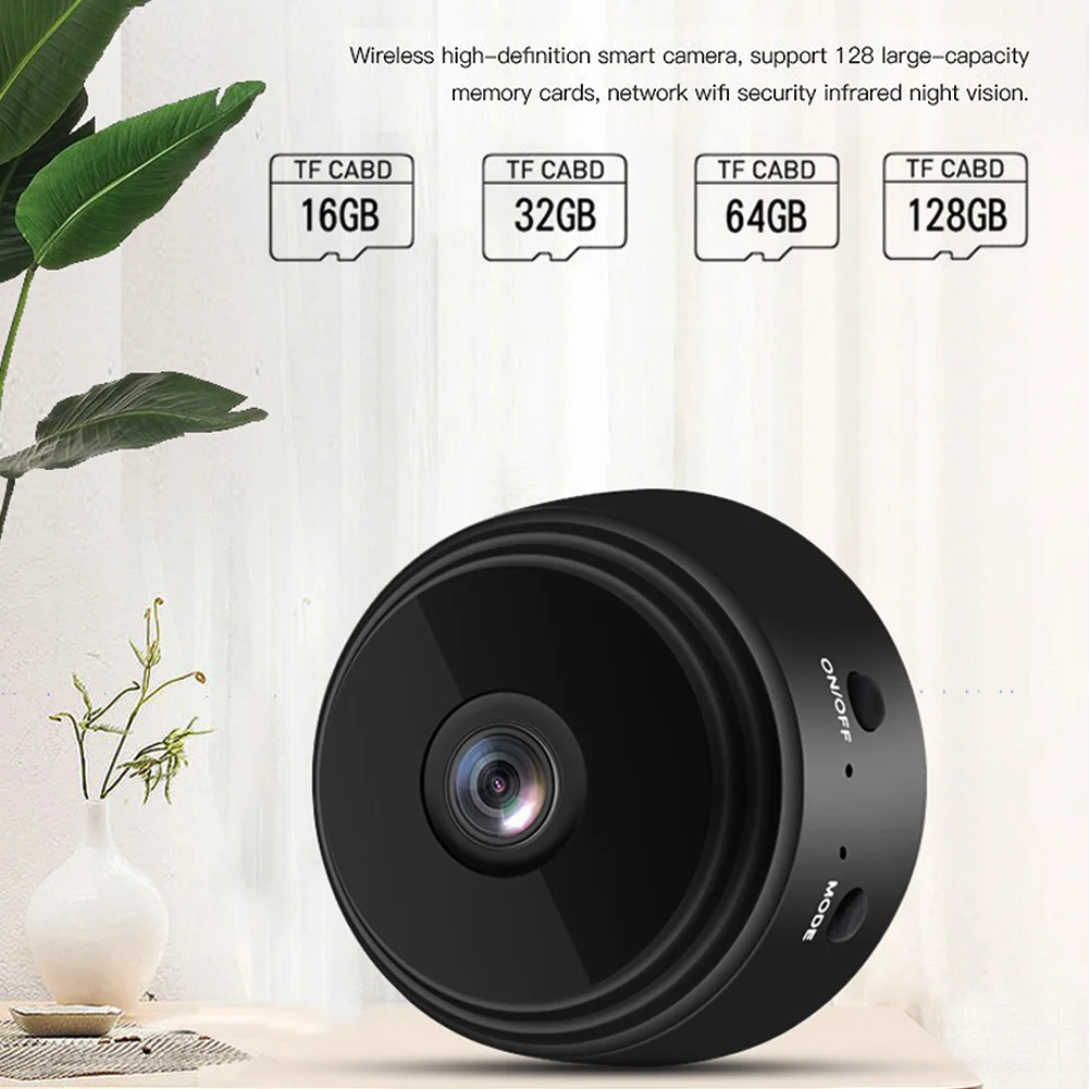 1Pc Security Monitoring Camera WiFi Mini Camera Wireless Video Recorder Smart Intelligent Home Supplies 4