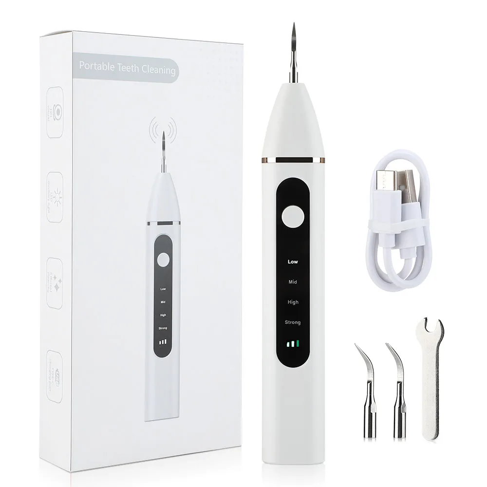 

Sonic Electric Visual Dental Scaler Teeth Cleaner Whitening Device Tartar Remove Stains Freshen Breath Oral Care Household USB