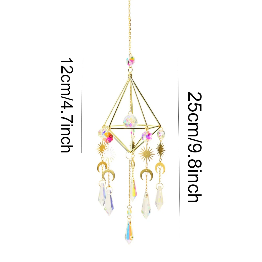 Attrape-soleil à prisme en cristal pour la décoration de la maison,  pendentif de jardin, ornement de vent tendance, réplique attrape-soleil,  cadeaux pour femmes, 2022 - AliExpress