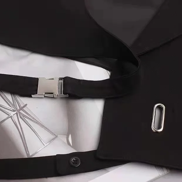 Description Picture 5 of itemFashionable Irregular summer vest for woman waistcoat woman sleeveless vest woman upscale  style waistcoat vest vest