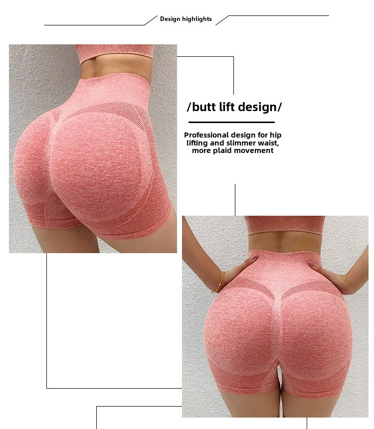 Description Picture 4 of itemSpecial Offer Fitness Gym Wear Seamless Sports Leggings for Women Pants Tights Woman Clothes High Waist Workout Scrunch Leggings